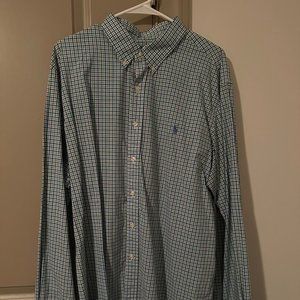 Polo Ralph Lauren Men's Button Down 100% Cotton Stretch - Size XXL